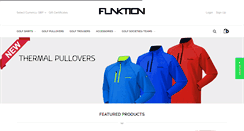 Desktop Screenshot of funktiongolf.co.uk